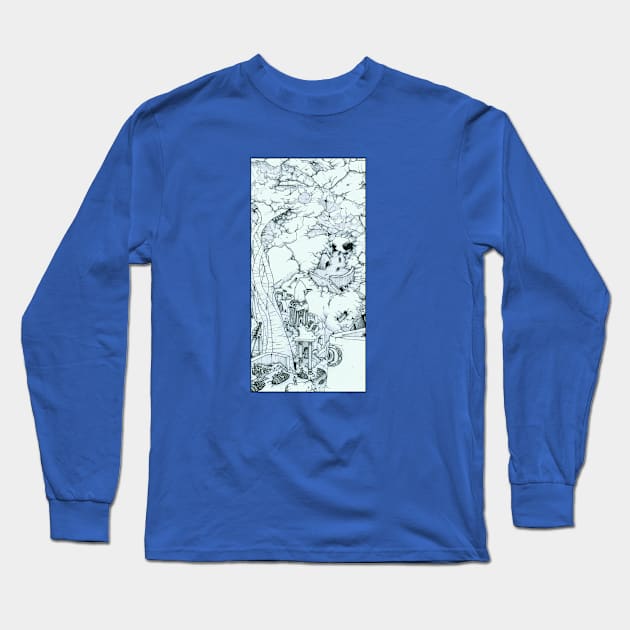 Slater City Long Sleeve T-Shirt by Hominid